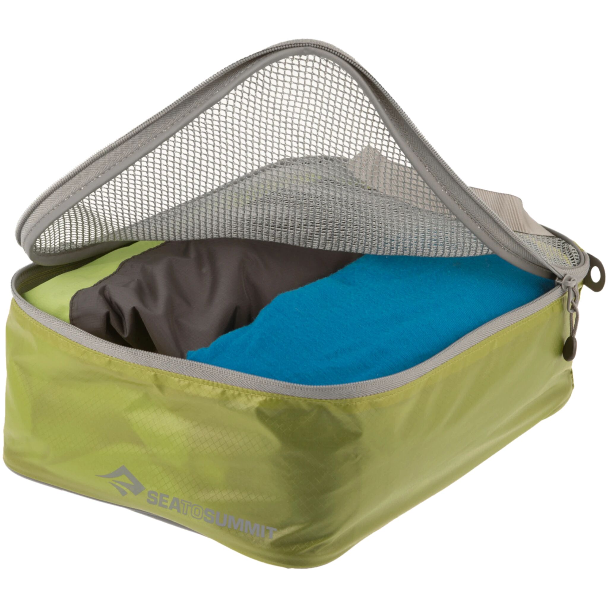 Sea To Summit Travellight Garment Mesh Bag Small Lime/Grey, pakkepose Small LIME/GREY