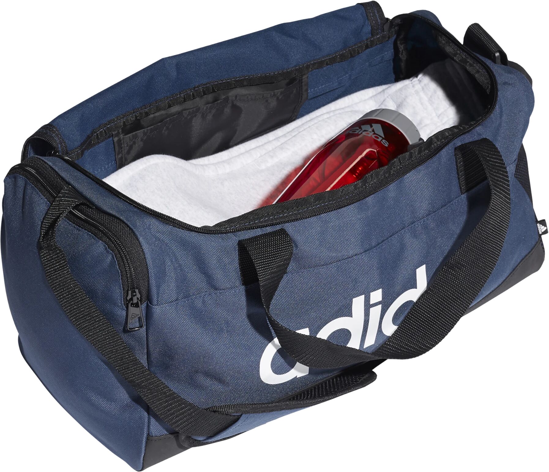 adidas LINEAR DUFFEL S, treningsbag One Size Crew Navy/black/whit