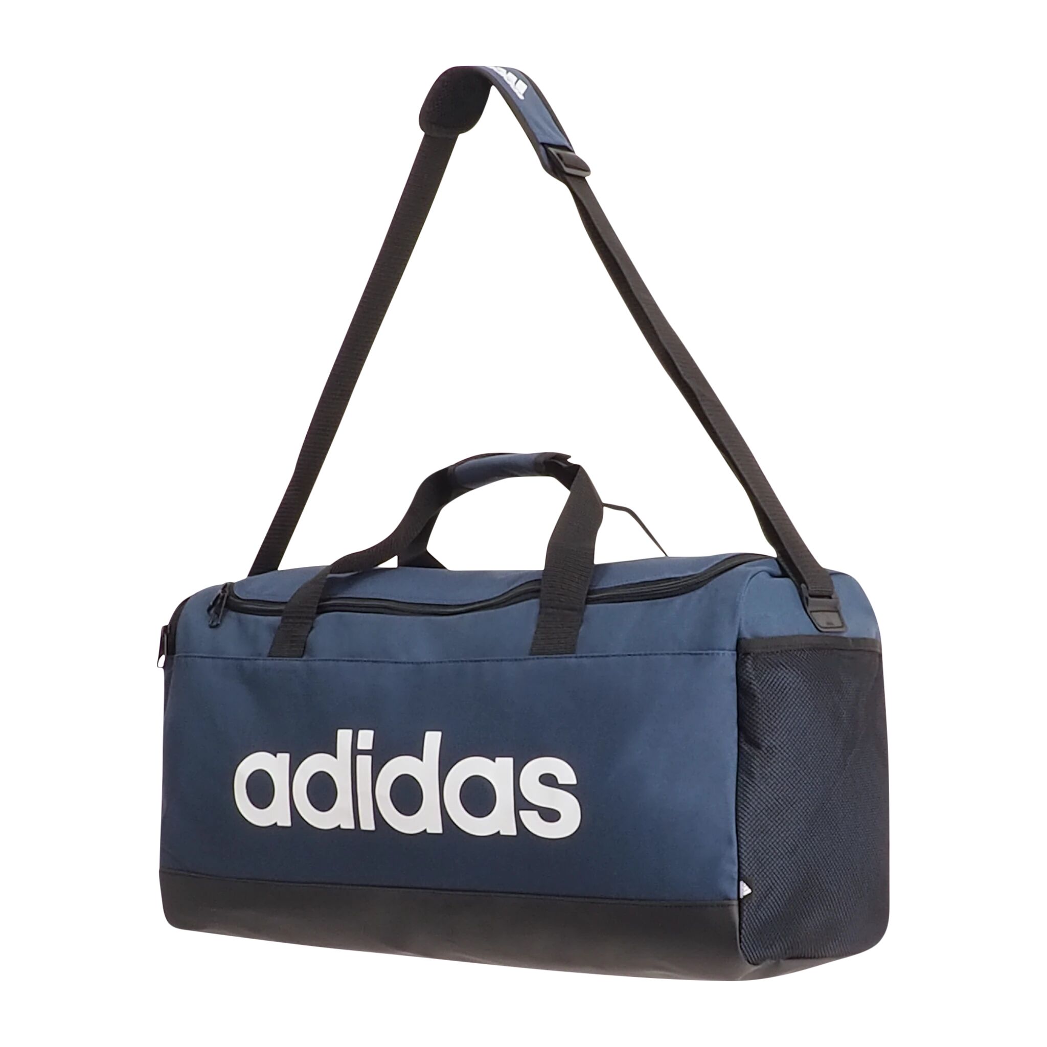 adidas LINEAR DUFFEL M, duffelbag One Size Crew Navy/black/whit