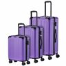 Travelite Cruise 4-Wheel Suitcase Set 3szt. flieder  - Damy,Unisex - Dorośli,Mężczyźni