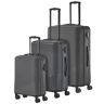 Travelite Bali 4 kółka Zestaw walizek 3-części anthrazit  - Damy,Mężczyźni,Unisex - Dorośli