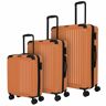 Travelite Cruise 4-Wheel Suitcase Set 3szt. koralle  - Damy,Unisex - Dorośli,Mężczyźni