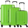 Check.In London 2.0 4-Wheel Suitcase Set 3szt. grün  - Damy,Unisex - Dorośli,Mężczyźni