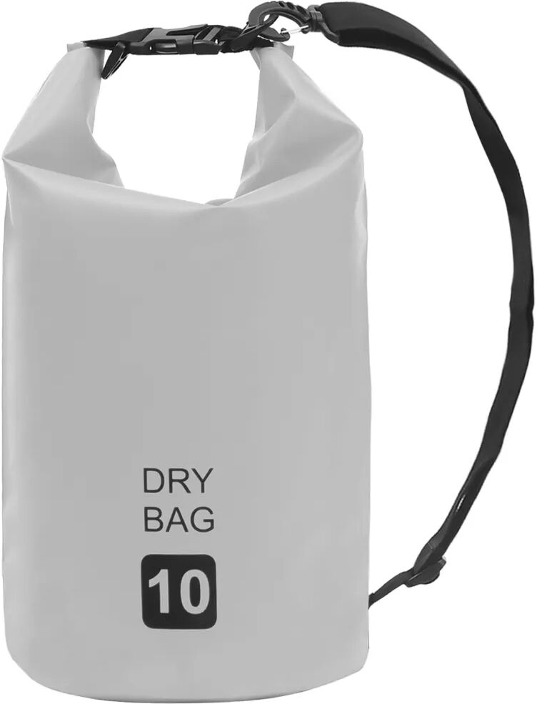 vidaXL Bolsa impermeável 10 L PVC cinzento