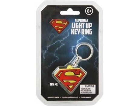 S/marca Porta-Chaves com Luz DC COMICS Superman