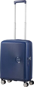 American Tourister Mala de Viagem Soundbox 55 (Cabine - 4 Rodas - 35.5 L - Azul)