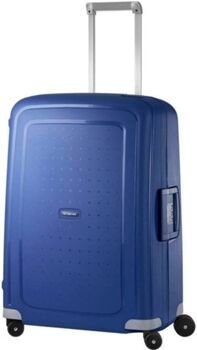 Samsonite Mala de Viagem S'Cure (Média - 4 Rodas - 79 L) em Azul