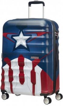 Disney Mala de Viagem AMERICAN TOURISTER Marvel Capitão América 67 cm