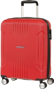 American Tourister Mala de Viagem Tracklite 55 (Cabine - 4 Rodas - 34 L - Vermelho)