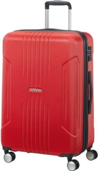 American Tourister Mala de Viagem Tracklite (Média - 4 Rodas - 71 L - Vermelho)