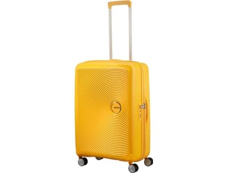 American Tourister Mala de Viagem Soundbox 67 (Média - 4 Rodas - 71.5 L - Amarelo)