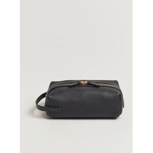 Mismo Groom Pebbled Leather Washbag Black