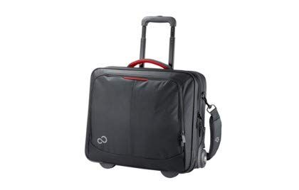 S26391-F1194-L130 Fujitsu Prestige Trolley 17.3 laptopväska 43,9 cm (17,3 tum) Trolley case svart – laptopväskor (Trolley case, 43,9 cm (17,3 tum), axelrem, 3,57 kg, svart)