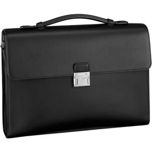 Archive Montblanc Business Bag Meisterstuck Urban Single Gusset Briefcase - Black