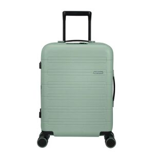 American Tourister Novastream 55cm 4-Wheel Expandable Cabin Case - Nomad Green