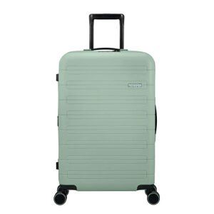 American Tourister Novastream 67cm 4-Wheel Medium Expandable Suitcase - Nomad Green