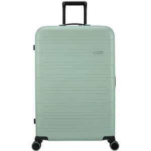 American Tourister Novastream 77cm 4-Wheel Large Expandable Suitcase - Nomad Green