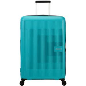 American Tourister Aerostep 77cm 4-Wheel Expandable Suitcase - Turquoise Tonic