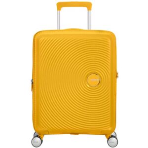 American Tourister Soundbox 55cm 4-Wheel Expandable Cabin Case - Golden Yellow