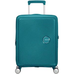 American Tourister Soundbox 55cm 4-Wheel Expandable Cabin Case - Jade Green