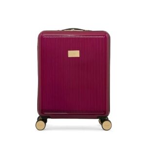 Dune London Olive 55cm 4-Wheel Cabin Case - Pink Berry