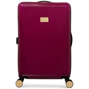 Dune London Olive 67cm 4-Wheel Medium Suitcase - Pink Berry