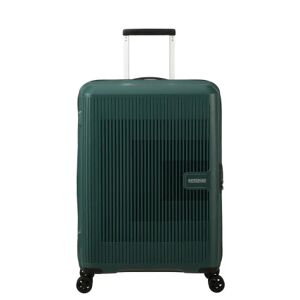 American Tourister Aerostep 67cm 4-Wheel Expandable Suitcase - Dark Forest