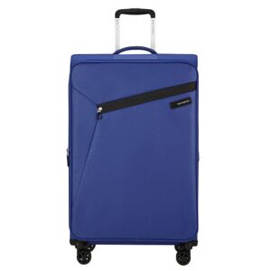 Samsonite Litebeam 77cm 4-Wheel Large Expandable Suitcase - Nautical Blue
