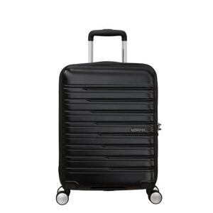 American Tourister Flashline 55cm 4-Wheel Cabin Case - Shadow Black