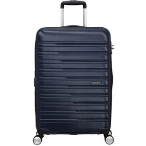 American Tourister Flashline 67cm 4-Wheel Expandable Suitcase - Ink Blue