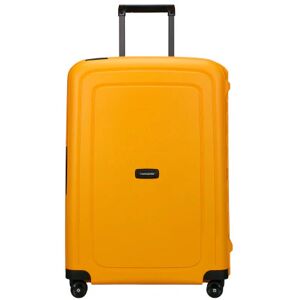 Samsonite S'Cure 69cm Medium 4 Wheel Spinner Suitcase - Honey Yellow