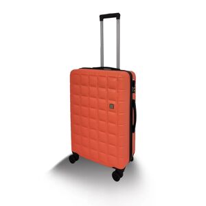 Qubed Squared 67cm 4-Wheel Suitcase - Coral