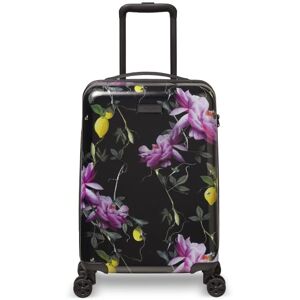 Ted Baker Citrus Bloom 55cm 4-Wheel Cabin Case - Black/Multi