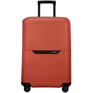 Samsonite Magnum ECO 69cm 4-Wheel Medium Suitcase - Maple Orange