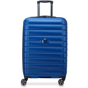 Delsey Shadow 5.0 66cm 4-Wheel Expandable Suitcase - Blue