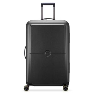 Delsey Turenne 2.0 75cm 4-Wheel Large Suitcase - Black