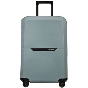 Samsonite Magnum ECO 69cm 4-Wheel Medium Suitcase - Ice Blue