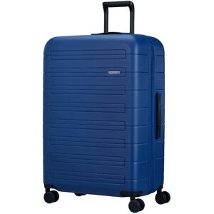 American Tourister Novastream 77cm 4-Wheel Large Expandable Suitcase - Navy Blue