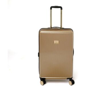 Dune London Olive 67cm 4-Wheel Medium Suitcase - Gold