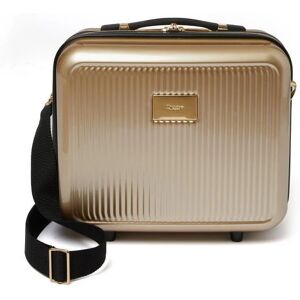 Dune London Olive Vanity Case - Gold