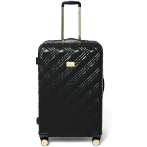 Dune London Orchester 77cm 4-Wheel Large Suitcase - Black