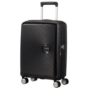 American Tourister Soundbox 55cm 4-Wheel Expandable Cabin Case - Bass Black