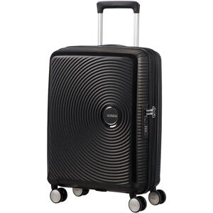 American Tourister Soundbox 55cm 4-Wheel Expandable Cabin Case - Bass Black