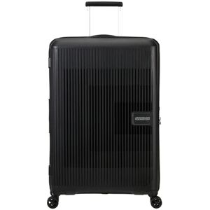 American Tourister Aerostep 77cm 4-Wheel Expandable Suitcase - Black