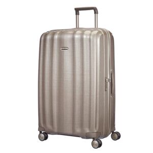 Samsonite Lite-Cube 82cm 4-Wheel Extra Large Suitcase - Ivory Gold