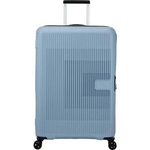 American Tourister Aerostep 77cm 4-Wheel Expandable Suitcase - Soho Grey