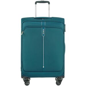 Samsonite Popsoda 66cm 4-Wheel Medium Expandable Suitcase - Teal