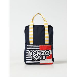 Duffel Bag KENZO KIDS Kids color Blue - Size: OS - unisex