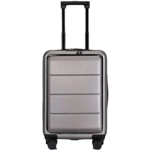 Suwequest Business Luggage Side Open Trolley Travel Bag Men Women Suitcases Travel Front Opening Boarding Case g 26