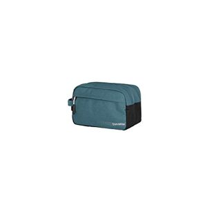 travelite Kick Off Cosmetic Bag,Petrol,Unisex Adults’ Kick Off travelite 4-Wheel Suitcase Set Size L/M/S with TSA Lock and Expanding fold (Except Size S),Black,Kulturtasche(26 cm/5 Liter)-06920-22